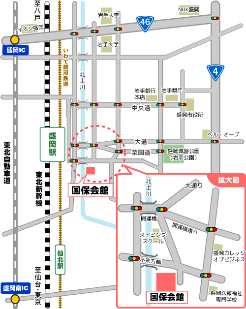 国保連合会（国保会館）地図